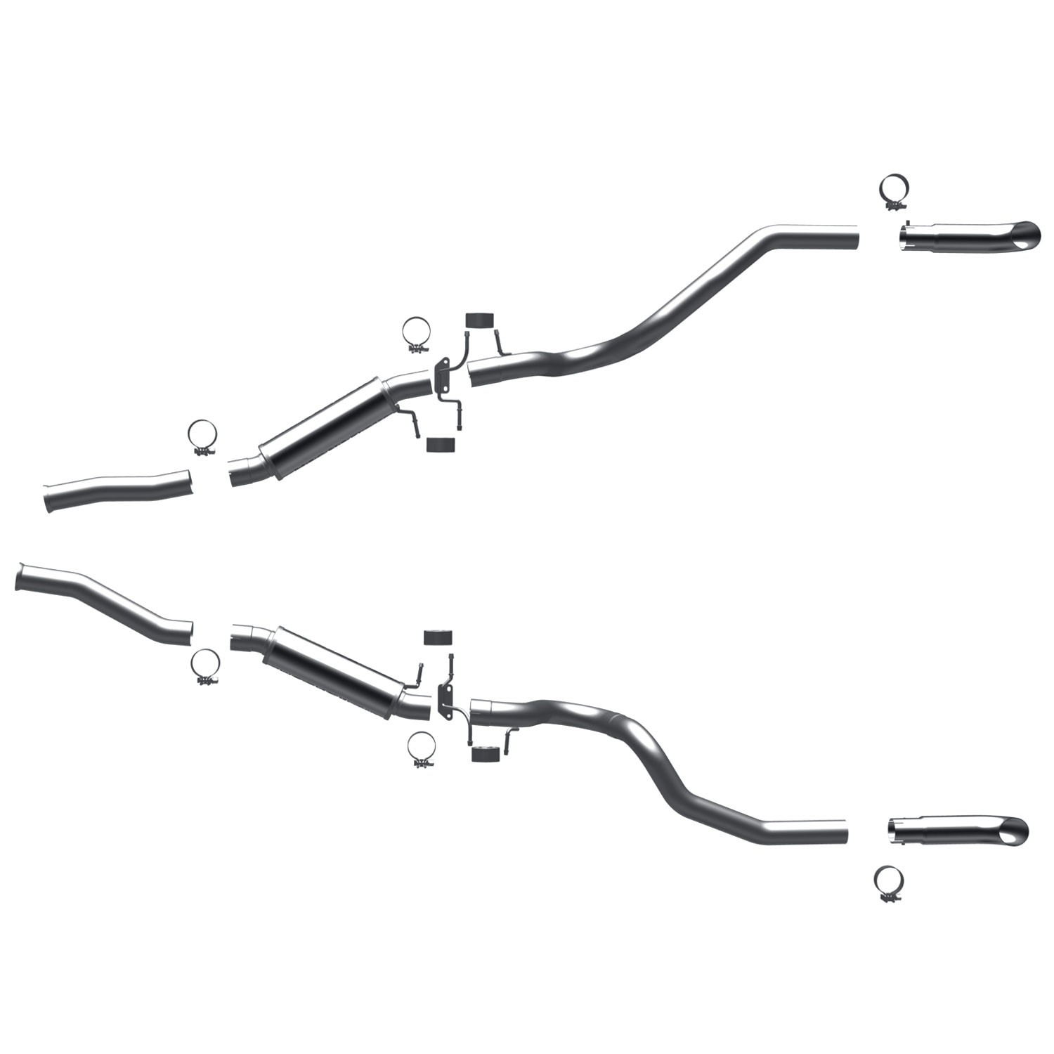Ford Cat-Back 87-93 Mustang GT 5.0L 2.5" Magnaflow Cat-Back