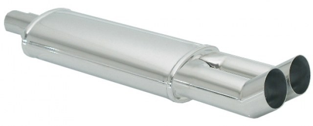 Universeel Einddempers RVS Universeel OV.195x115mm