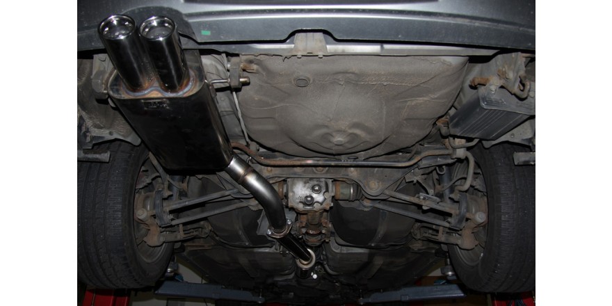 Subaru Impreza Typ WRX/ STI Einddemper 70mm - 2x80 Typ 13 FOX