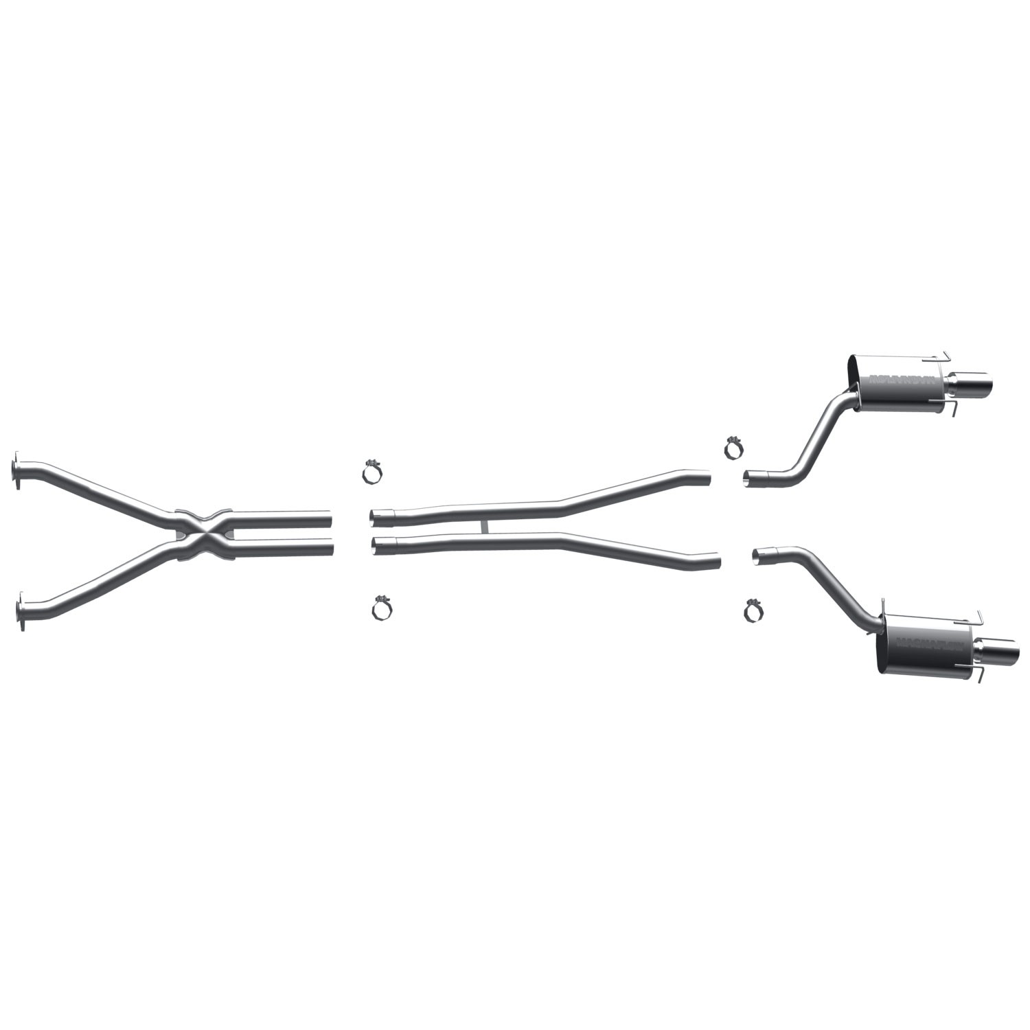 Cadillac Cat-Back 06 Cadillac CTS-V 6.0L Magnaflow Cat-Back