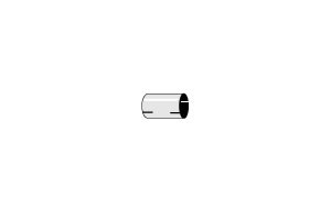 verloopbus L=100mm 1 3/4 inch (44,5mm) Simons RVS
