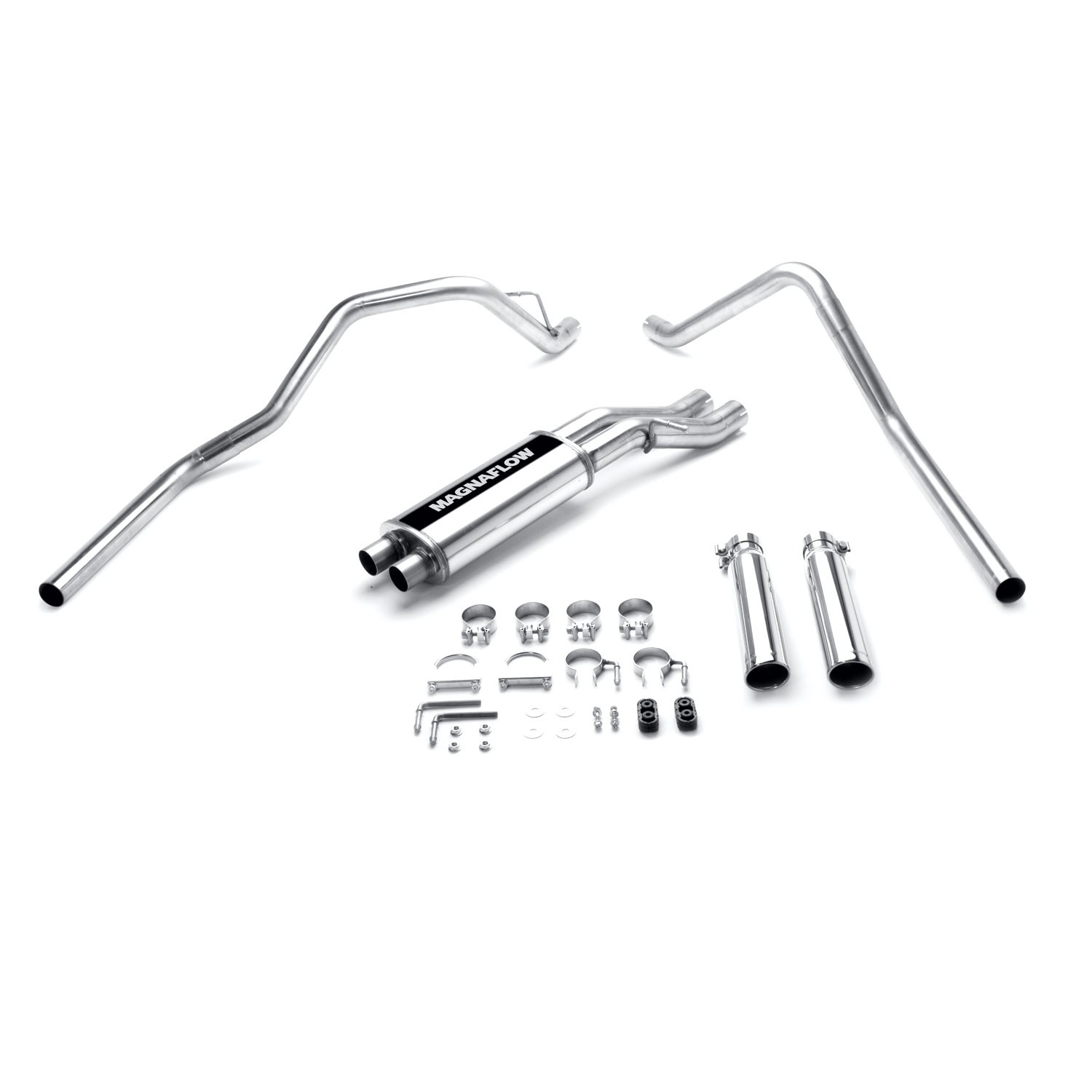 Gm Cat-Back 03- GM 1500HD 6.0 Dual CCSB Magnaflow Cat-Back