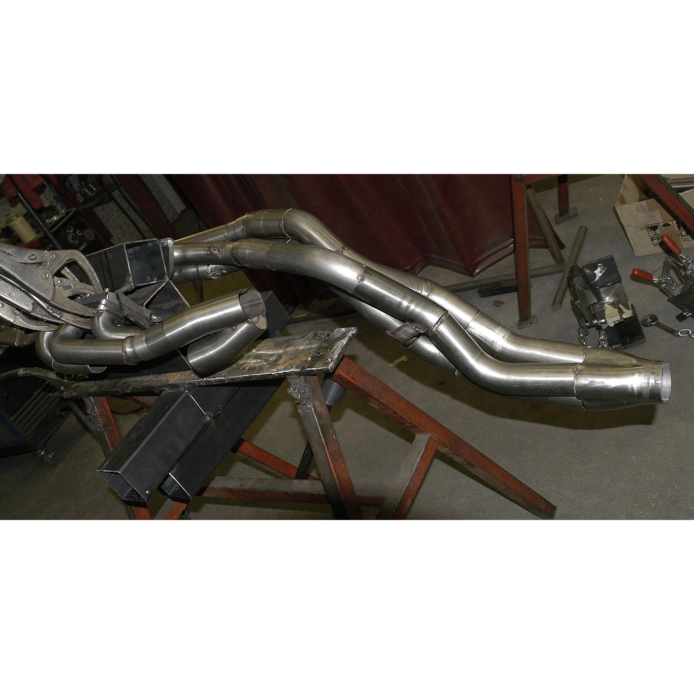 AUDI A6 C7 4G (Sedan + Avant) 2.8 FSI V6 (204 Hp) 2011 -> 2014 Connecting pipes 3->1 "Racing"