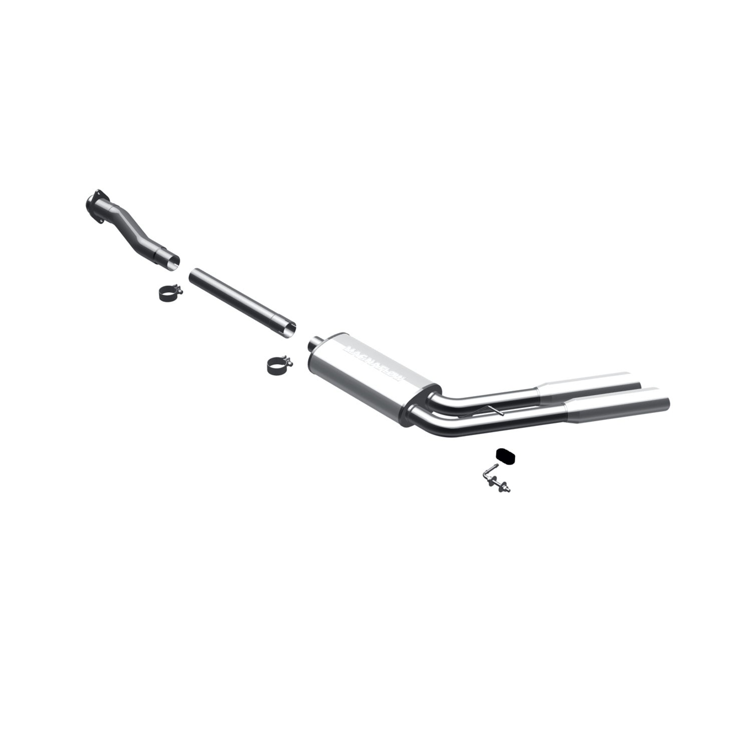 Ford Cat-Back 09 F-150 EC-CC dual same sd Magnaflow Cat-Back