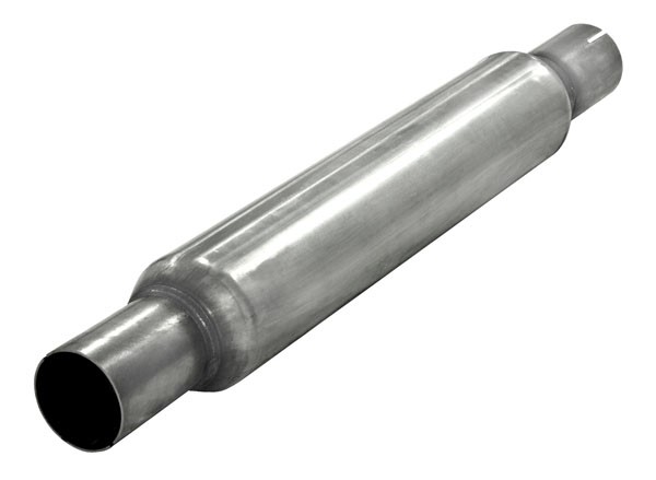 demper MICRO rond 80mm L=410mm 2 inch (50,8mm) Simons RVS