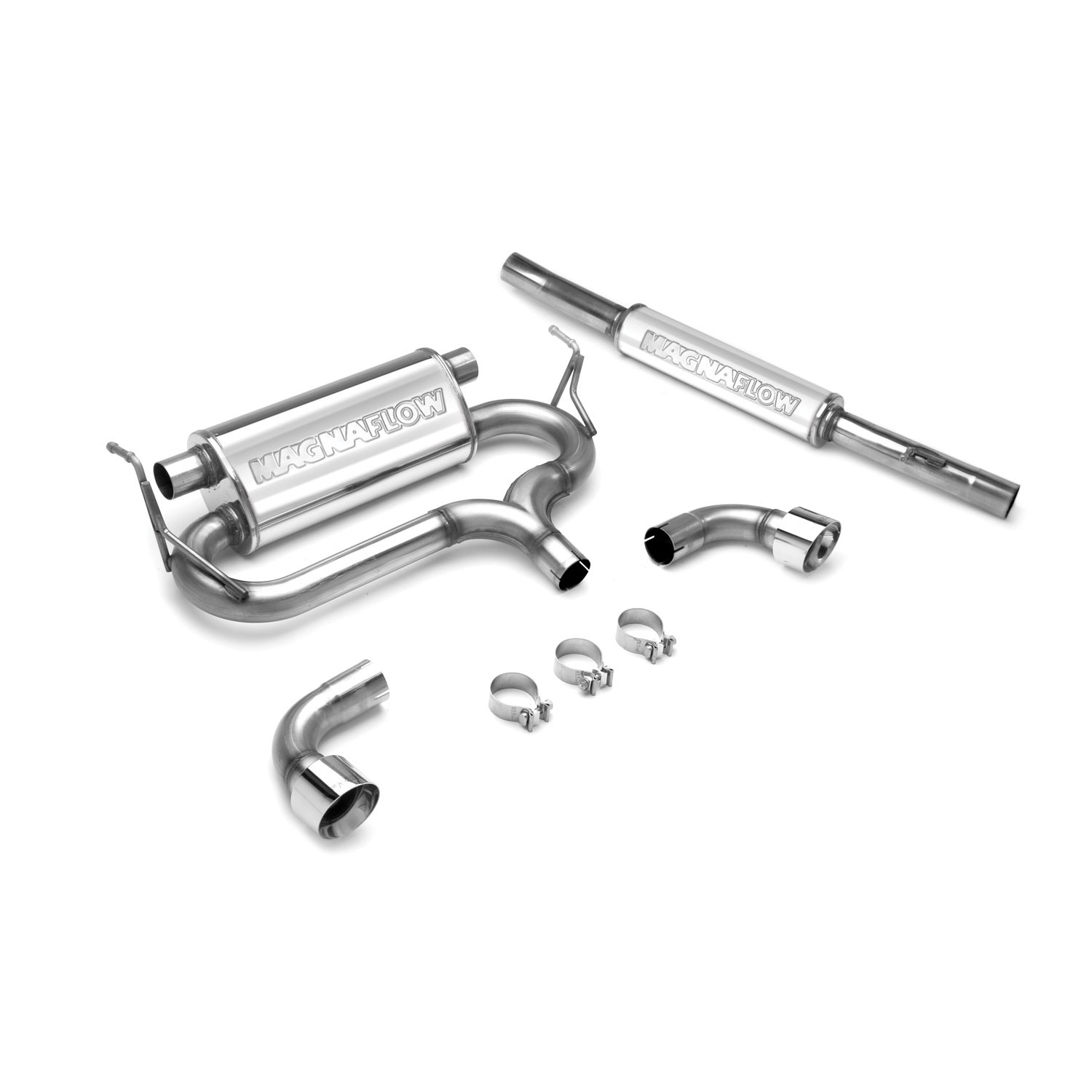 VW Cat-Back 02-04 VW Golf R32 Magnaflow Cat-Back
