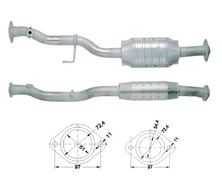 Toyota CARINA E 2.0i 16V 1998 cc 98 Kw / 133 cv 3SFE Magnaflow C