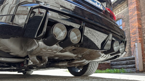 Einddemper BMW M3 Series Touring Exhaust Systems Aluminum brushed
