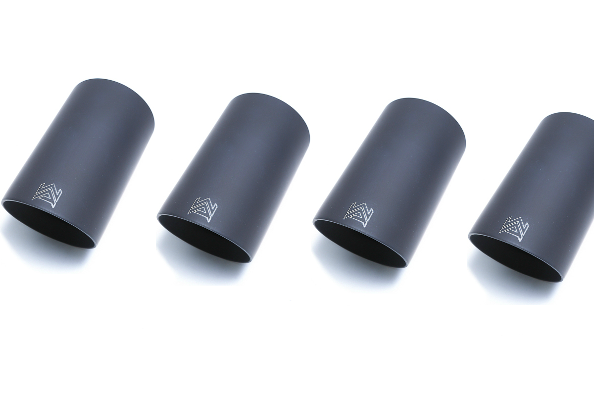 Armytrix Honda Civic Type R FK2 (2015-2017) Quad Matte black tip