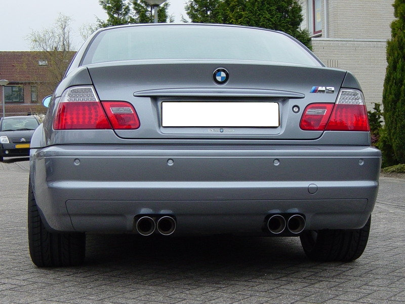 Rear Muffler BMW M 3 Series Convertible Exhaust Systems