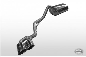 Mitsubishi L200 - K60T - met Katalysator Einddemper Uitgang Side