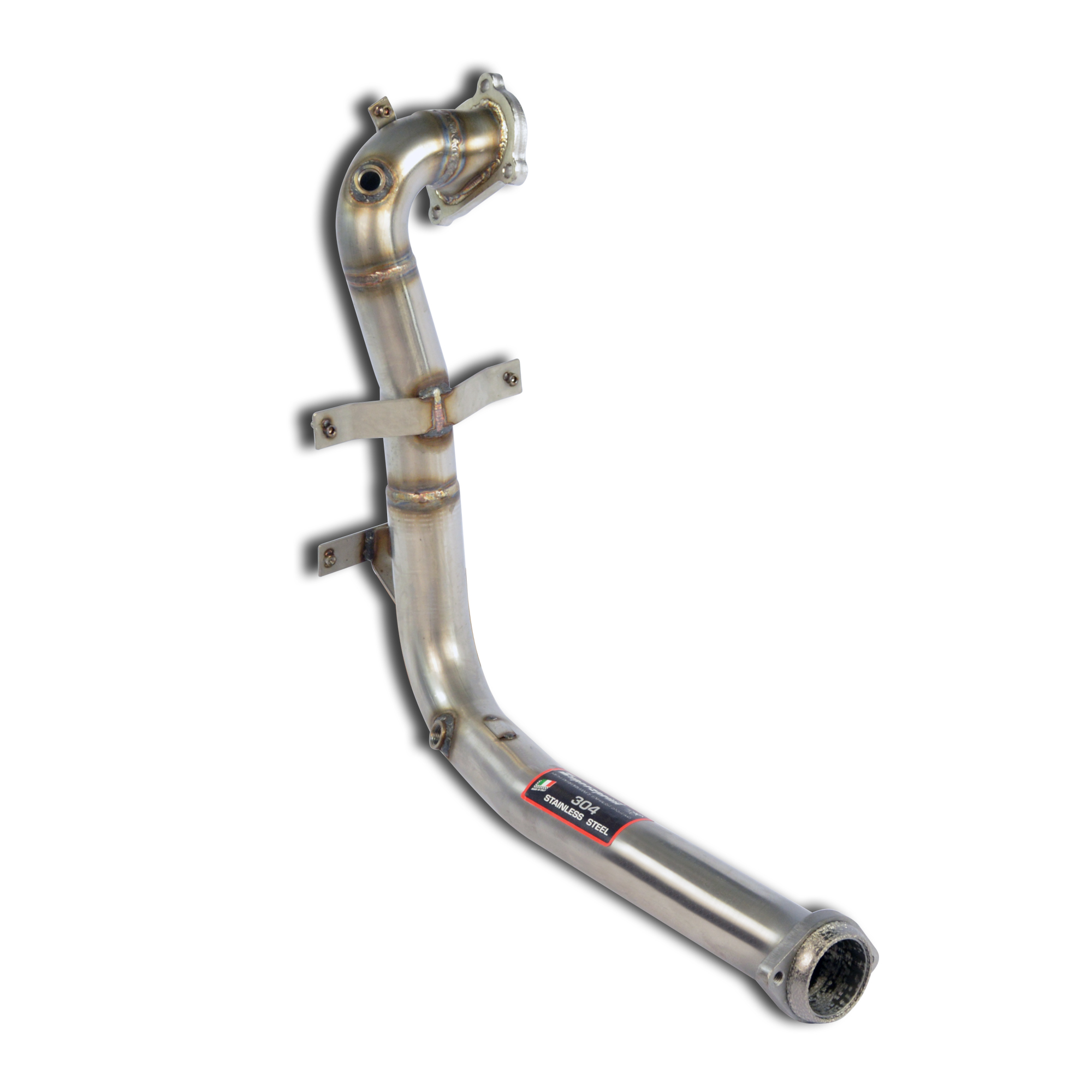 595 ABARTH 1.4T "Turismo/Competizione" (160 Hp) ' 12 -> ' 15 Turbo downpipe kit (Replaces catalytic