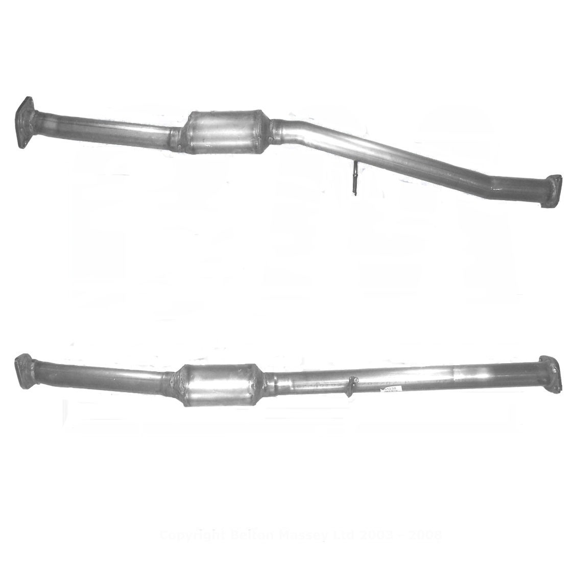 Subaru IMPREZA 2.0 Mk.2 WRX 16v Turbo (2nd cat) Magnaflow CAT Bo
