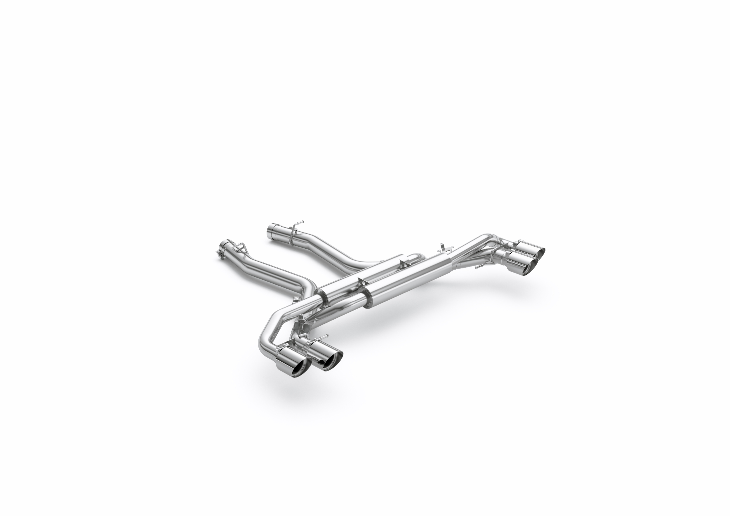 Rear Muffler BMW M8 Series Gran Coupe Exhaust Systems