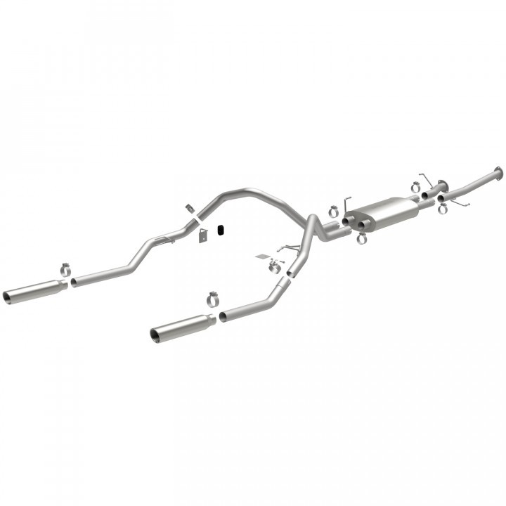 Toyota Cat-Back 2010 Tundra 4.6L Dual Split Magnaflow Cat-Back