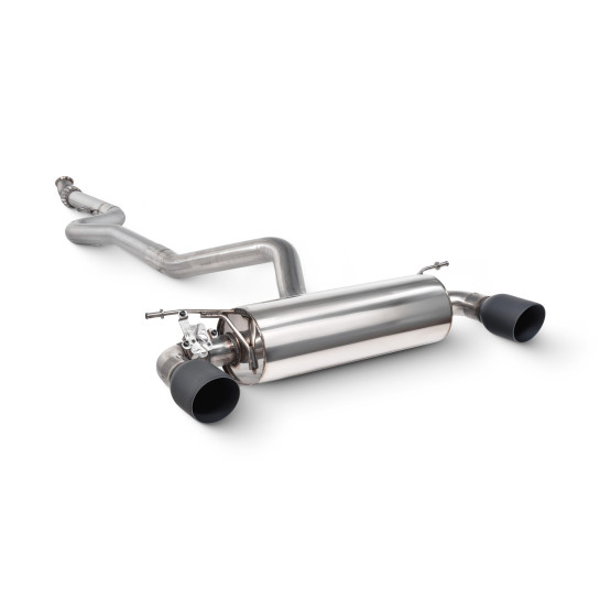 BMW 2 Series F22 M235i 3.0L Non-resonated cat-back system with valve Scorpion 