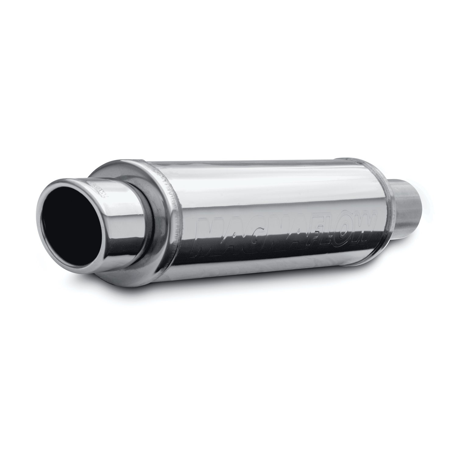Muffler W/Tip Mag SS 14X4X4 2.25/3 Magnaflow Demper