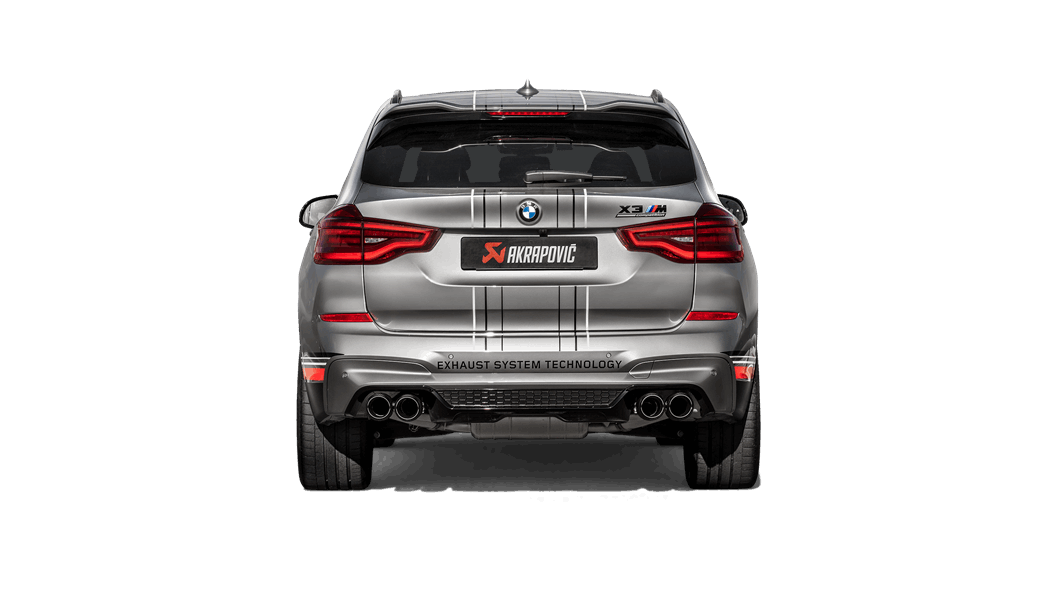 Akrapovic BMW X3 M (F97) X4 M (F98) met Gpf – Titanium Uitlaat Systeem
