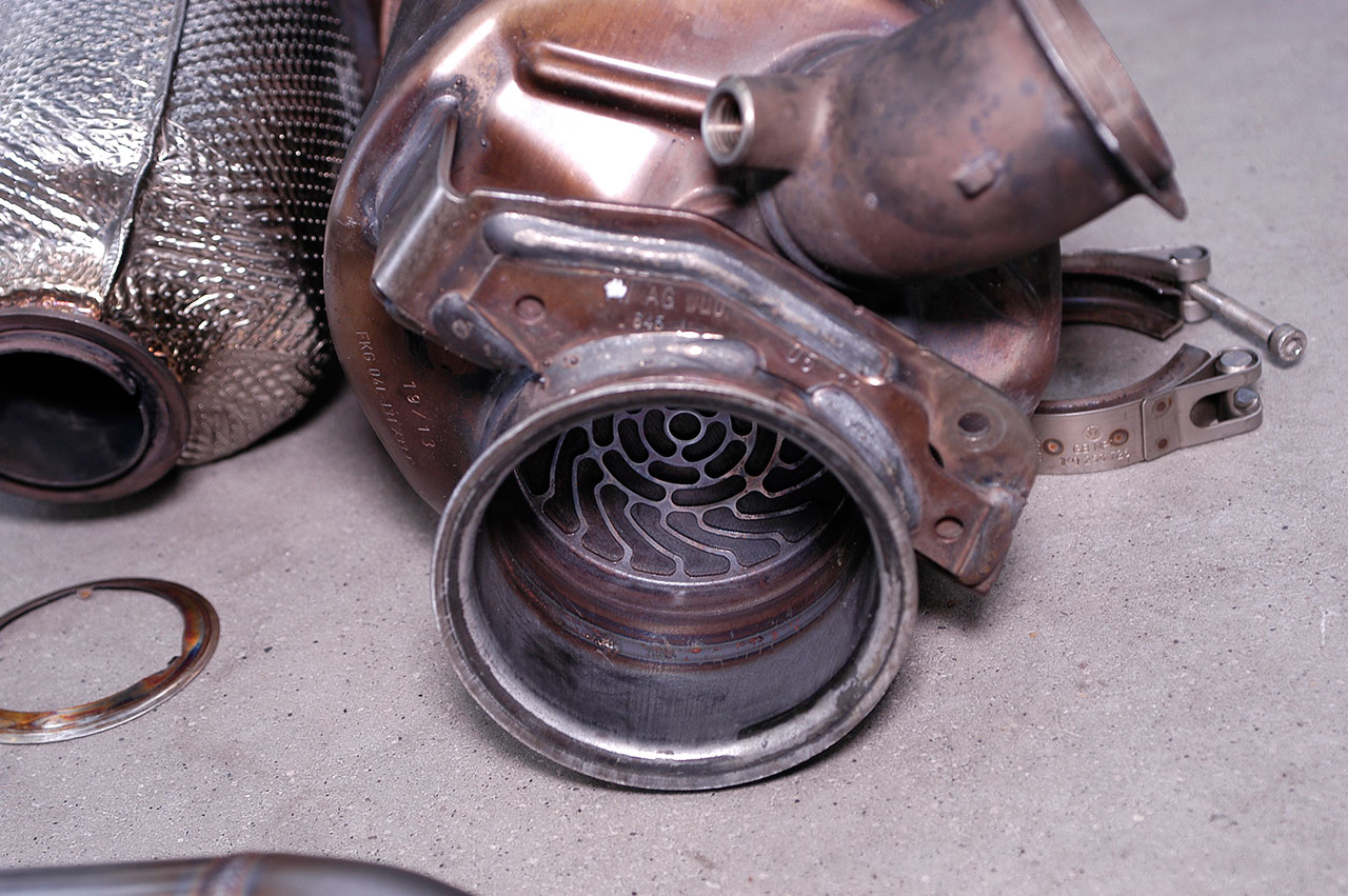 AUDI A3 8V QUATTRO 2.0 TDI (184 Hp) 2013 Turbo Downpipe (replaces diesel soot filter) With sensor bu