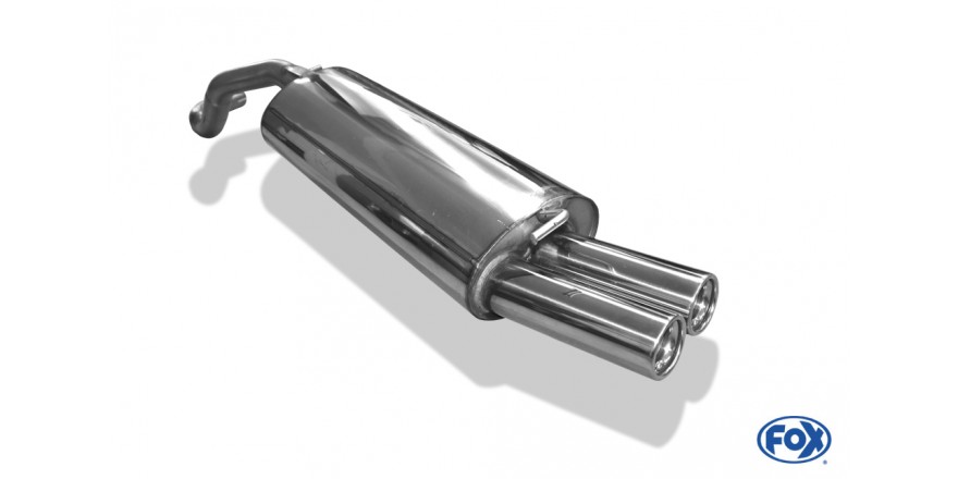 VW Beetle Typ 1C/ 9C Einddemper - 2x76 Typ 13 FOX