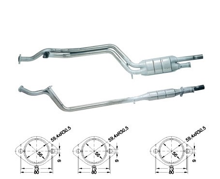Mercedes 300CE 2960 cc 132 Kw / 180 cv C124 Magnaflow CAT Bouwja