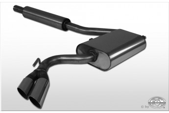 VW Corrado G60 Systeem vanaf Kat Side Pipe - 2x70 Typ 10 FOX