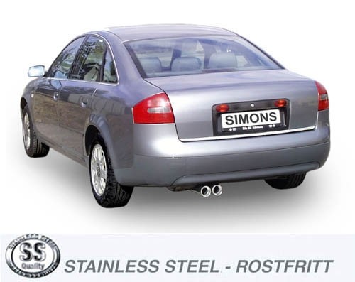 Simons Uitlaatsysteem Audi A6 C5 1997-2001