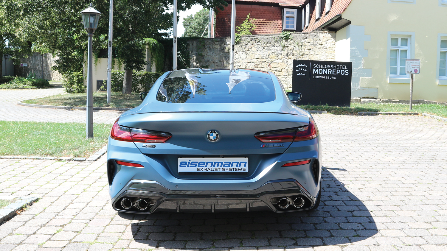 Rear Muffler BMW 8 Series Convertible Exhaust Systems