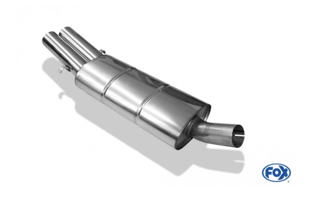 Audi 80/90 - Typ 89, B3 Limousine/ Coupe/ 80 B4 - Cabrio final silencer