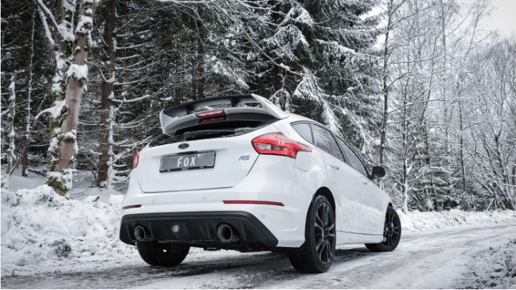 Ford Focus III RS einddemper uitgang rechts/links - 1x114 type 25 rechts/links