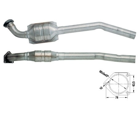 BMW 320TD 1950 cc 100 Kw / 136 cv M47 E46 Magnaflow CAT Bouwjaar