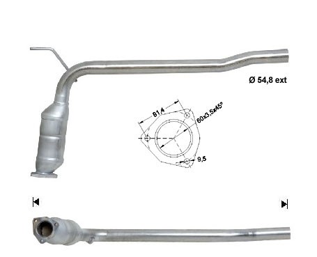 VW TRANSPORTER 2.5TD Syncro 2461 cc 75 Kw / 102 cv ACV Magnaflow
