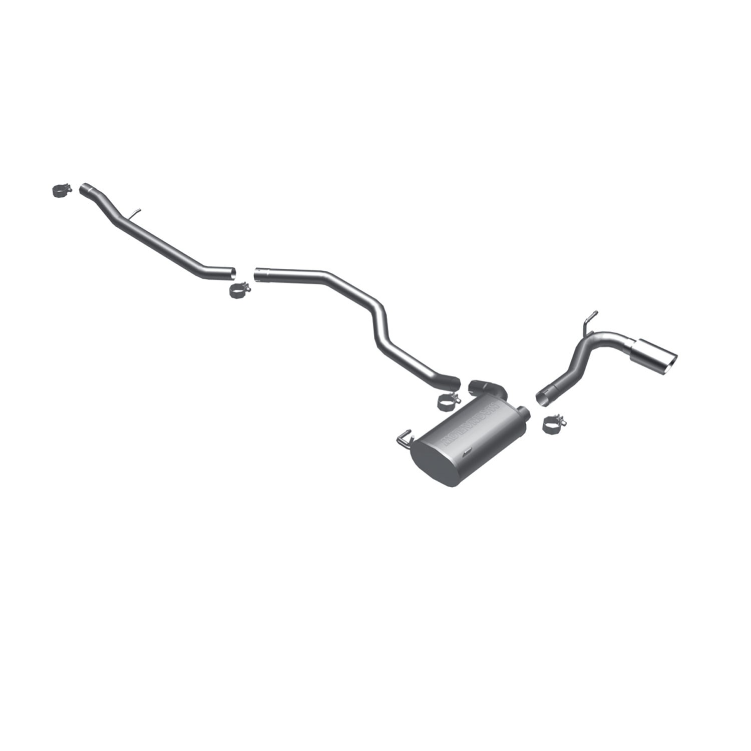 Jeep Cat-Back 07- Jeep Patriot 2.4L Magnaflow Cat-Back