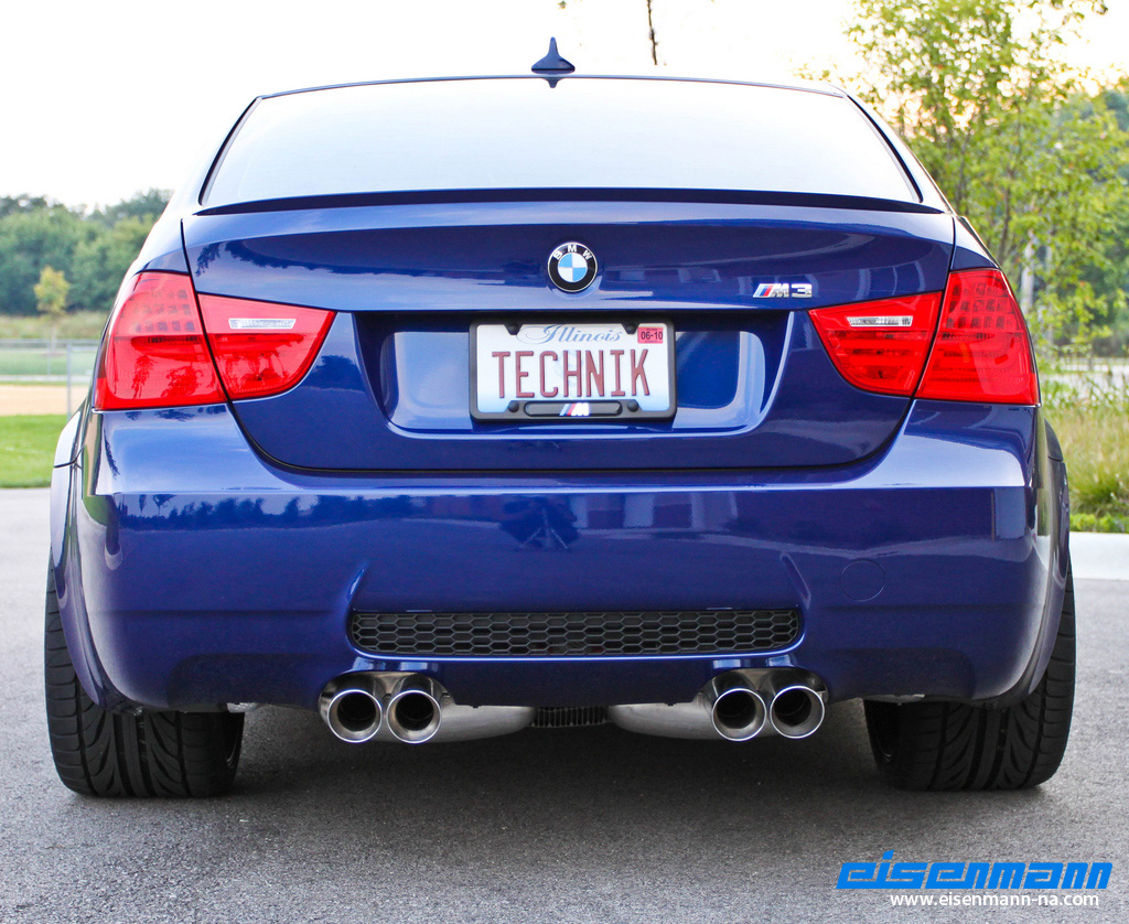 Rear Muffler BMW M 3 Series Convertibleexhaust Systems