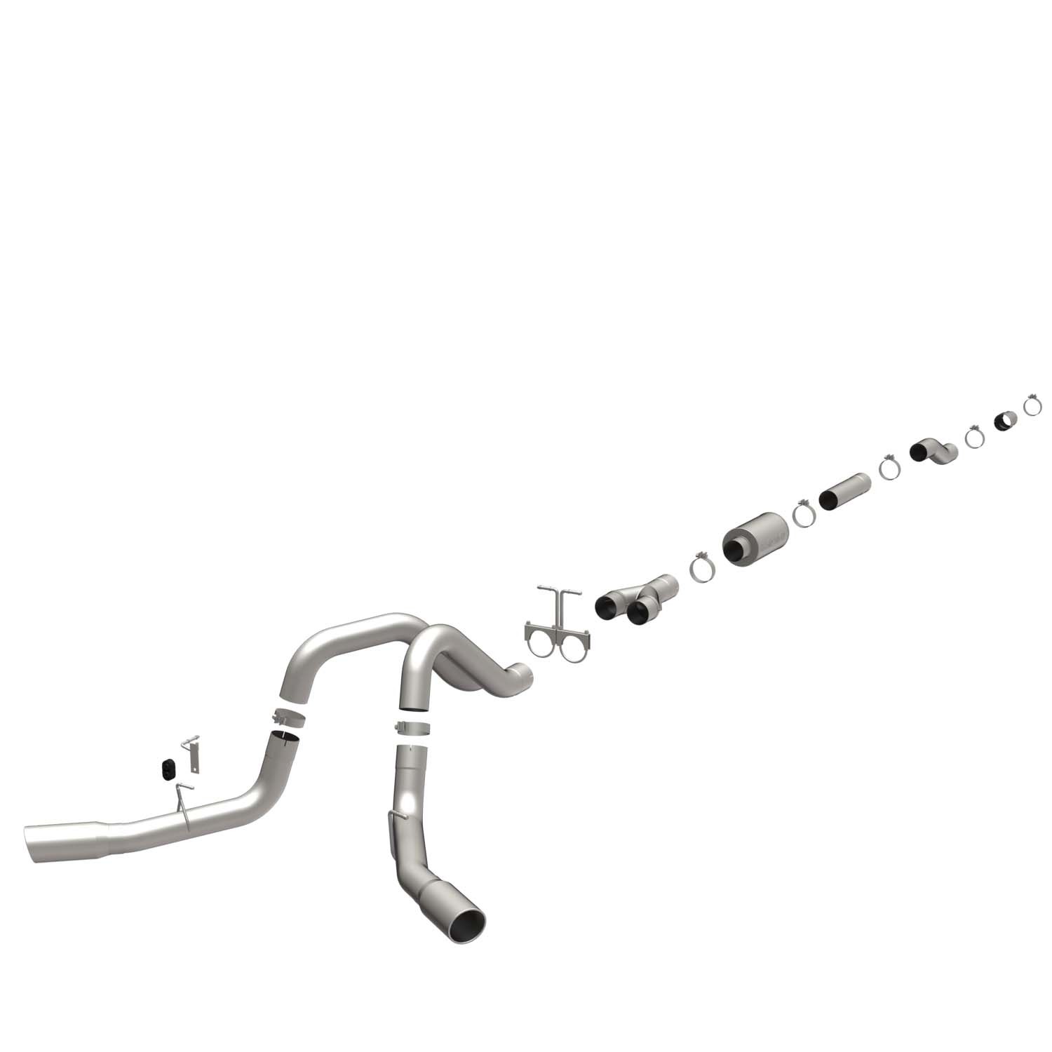 Ford Sys XL C/B 05-06 Ford Super Duty F2 Magnaflow Cat-Back