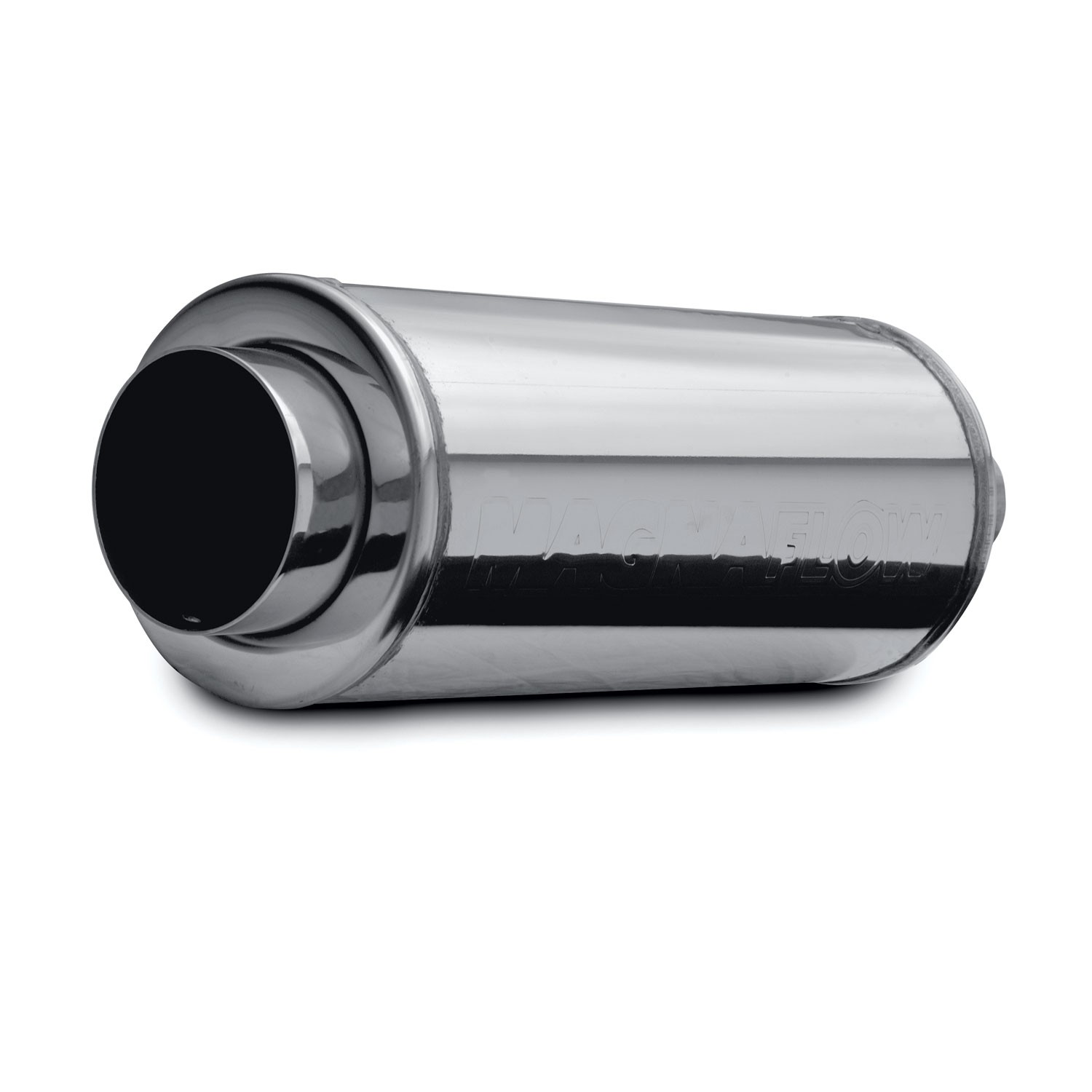 Muffler W/Tip Mag SS 14X6X6 2.25/4. Magnaflow Demper