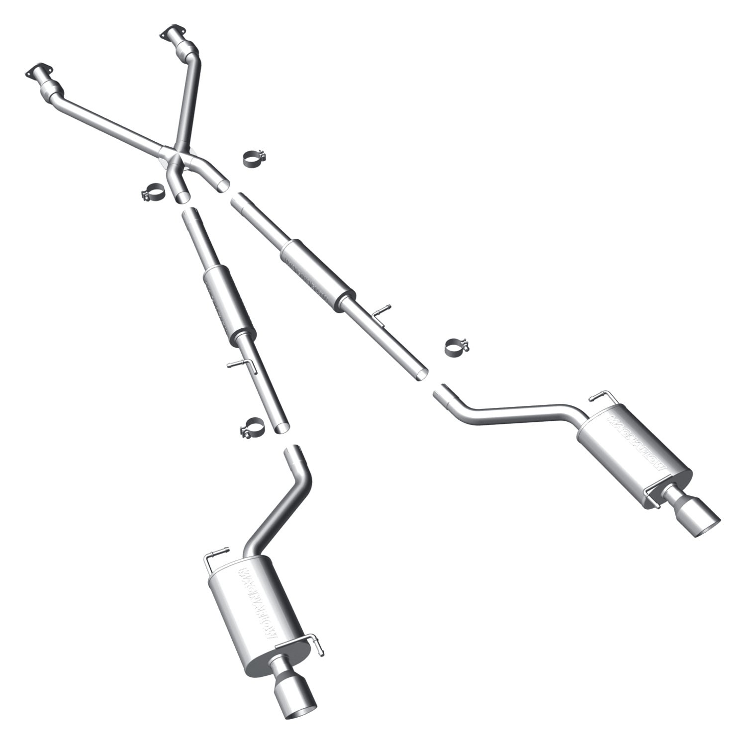 Infiniti Cat-Back 07-08 Infiniti G35 Sedan Magnaflow Cat-Back