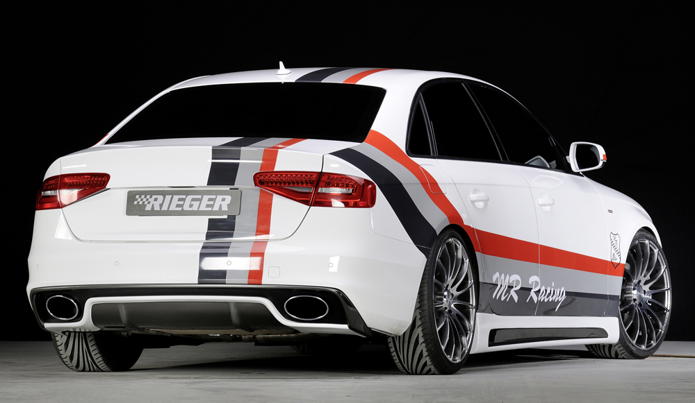 Audi A4/A5/S4/S5 Einddemper Rieger