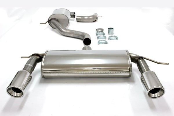 Simons Dual Power Uitlaatsysteem af kat. Audi A3 8P 2005>