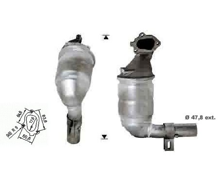 Lancia MUSA 1.3TD MJTD 1248 cc 51 Kw / 69 cv 188A9.000 Magnaflow