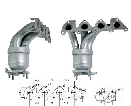 VW LUPO 1.4i 16V 1390 cc 74 Kw / 101 cv AUB Magnaflow CAT Bouwja