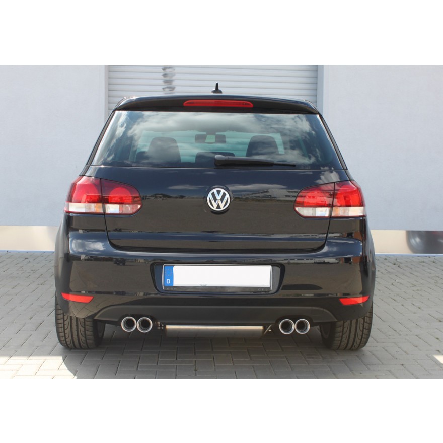VW Golf VI Einddemper rechts/links - 2x80 Typ 13 rechts/links FO