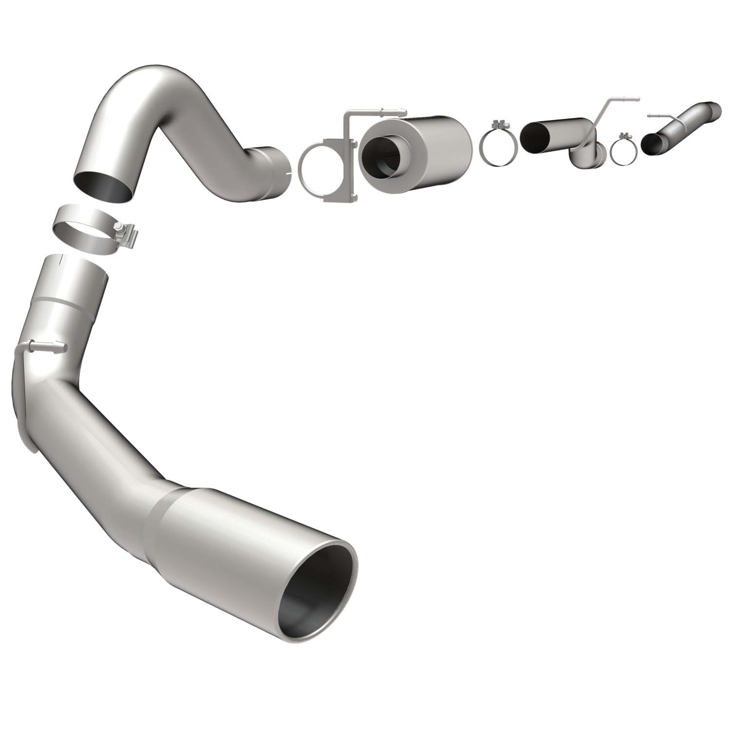 Gm Cat-Back 06- XL GM Duramax CC/LB Dly Magnaflow Cat-Back