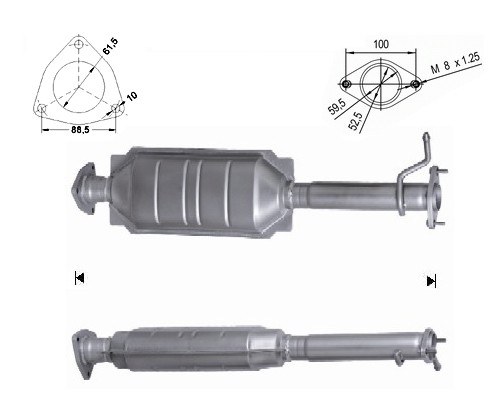 Lancia LYBRA 1.9TD JTD 1910 cc 81 Kw / 110 cv AR37101 Magnaflow