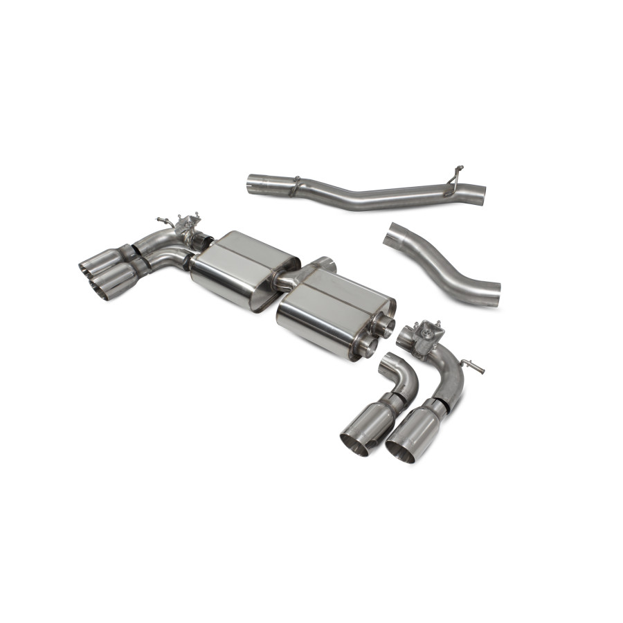 Cupra Ateca GPF Model Non-resonated gpf-back system with valves Scorpion