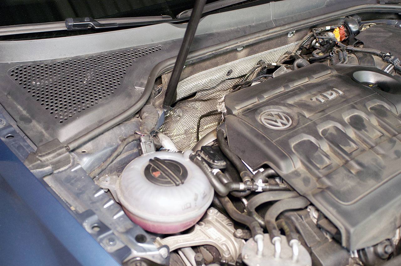 AUDI A3 8V Cabrio 1.6 TDI (110 Hp) 2013 Turbo Downpipe (replaces diesel soot filter) With sensor bun