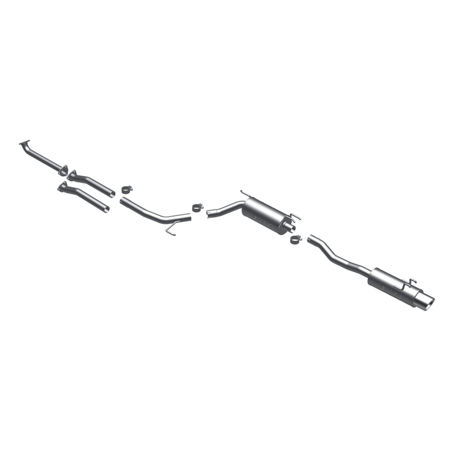 Honda Cat-Back 08 Honda Civic Si sedan 2.0 Magnaflow Cat-Back