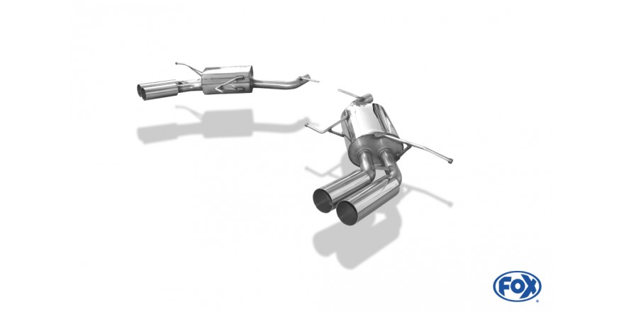 Mercedes GL-Klasse X164 Einddemper rechts/links - 2x76 Typ 10 re