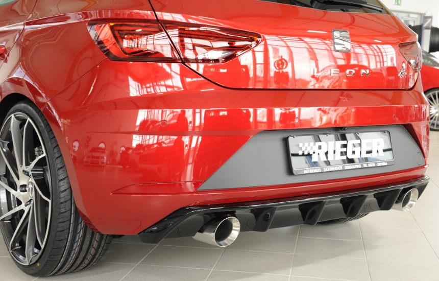 Uitlaatsysteem Seat Leon 5F (FR) 1.6/2.0L TDI Rieger