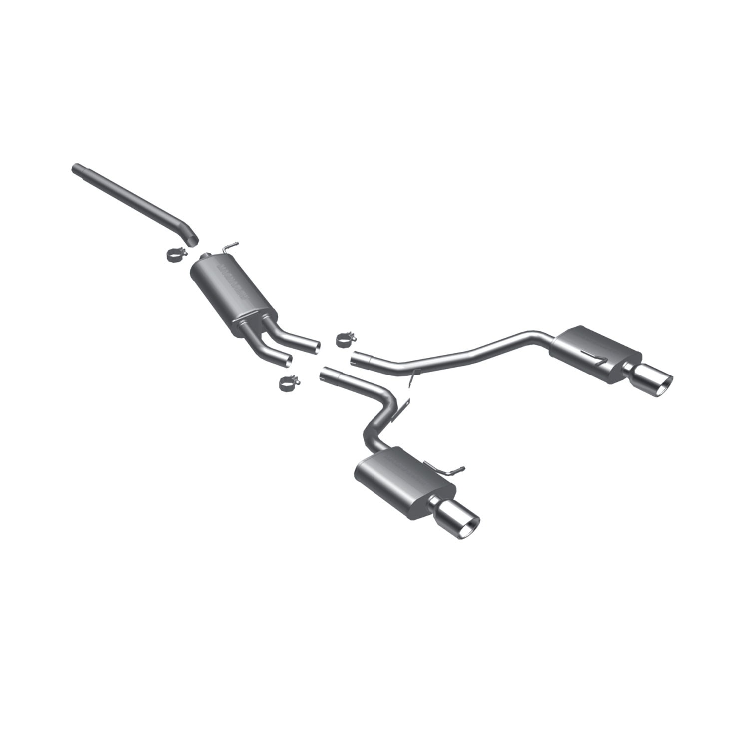 Audi Cat-Back 06 Audi A4 B8 2.0T FWD Magnaflow Cat-Back